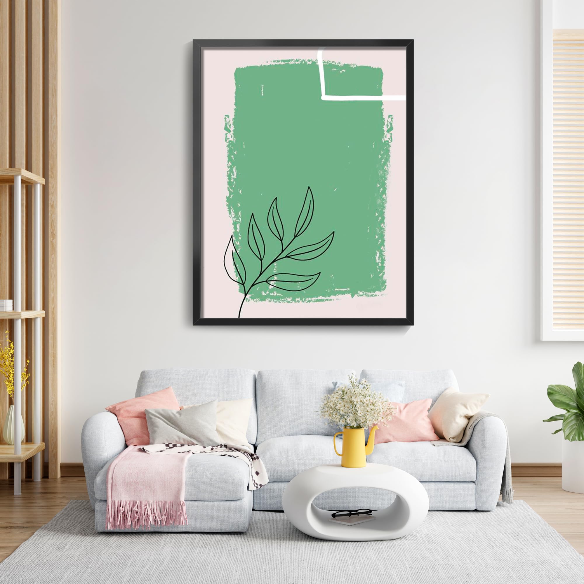 LaVie Home frame supports vertical or horizontal hanging