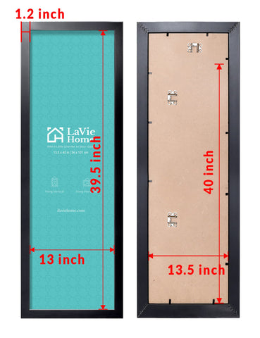 LaVie Home wall decor panoramic frame fits posters or landscapes with elegant framing.