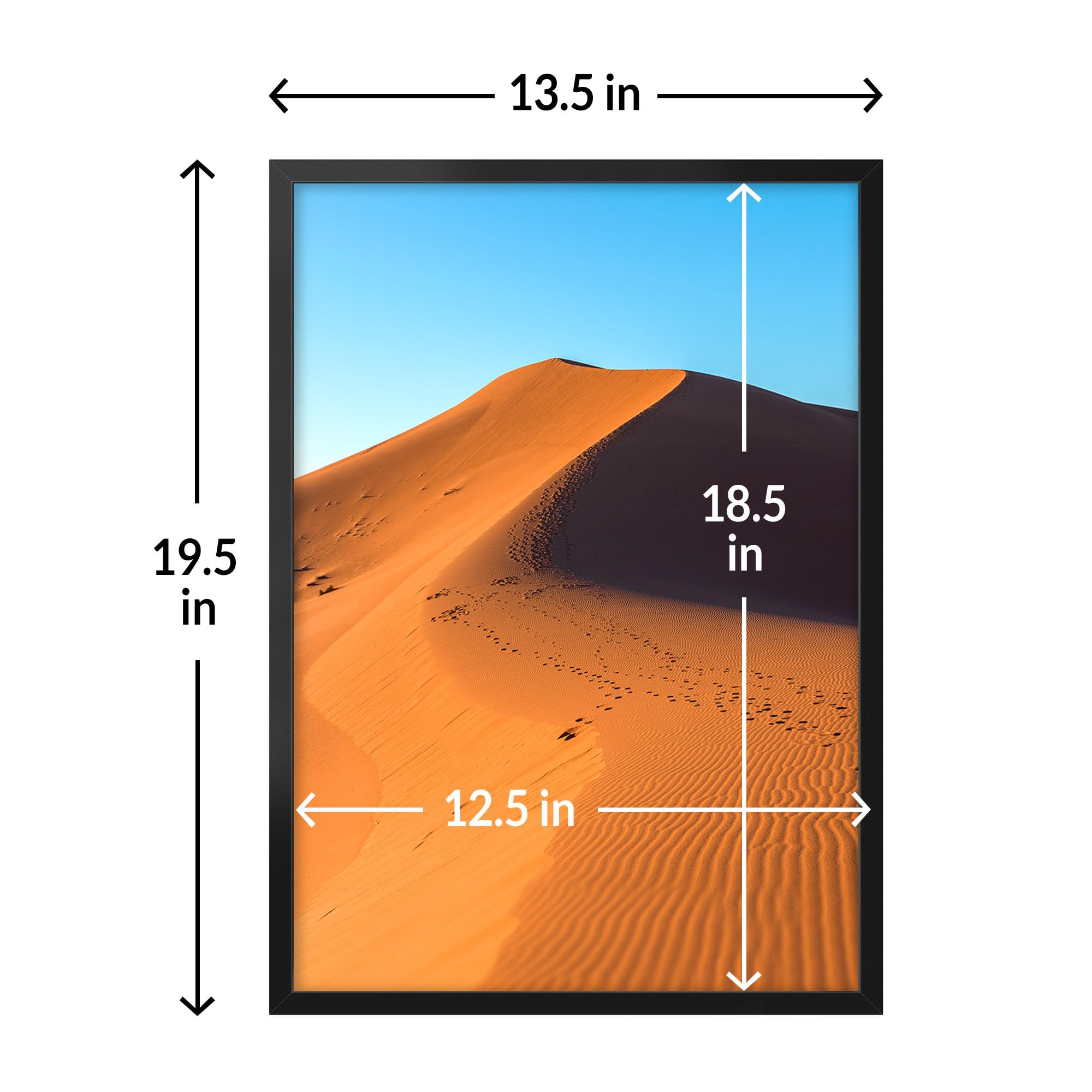 LaVie Home 13x19 frame vertical wall hanging for elegant photos.