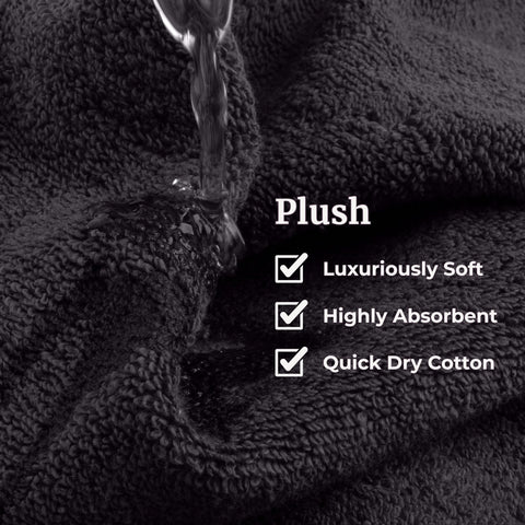 Lavish Home zero-twist towels improving drying power and long-lasting durability.