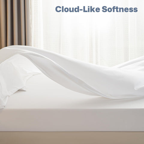 Lavisun OEKO-TEX certified flat sheet white signals safer fabric for home use.