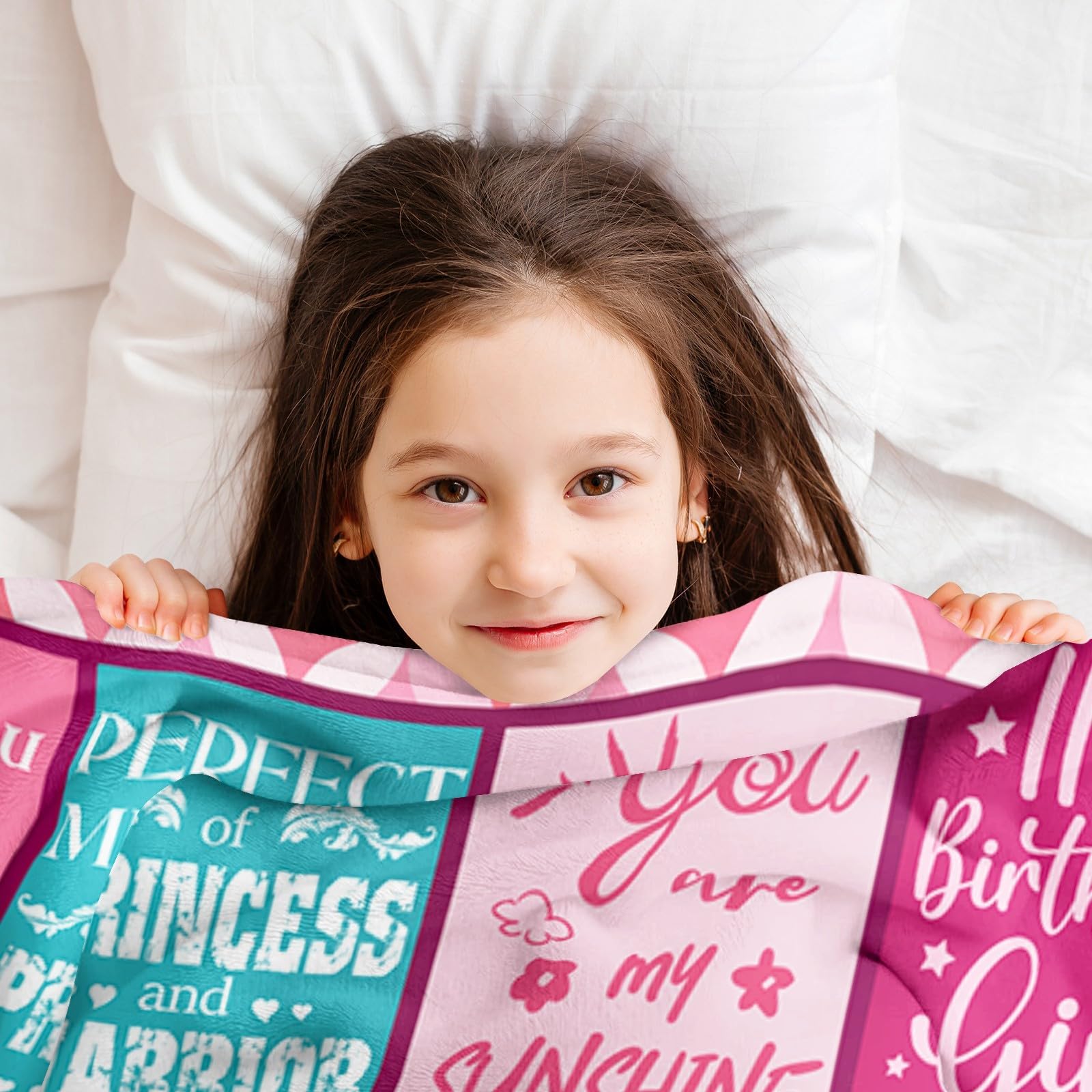 Lavua 11th birthday blanket, soft surface, ideal for movie nights.