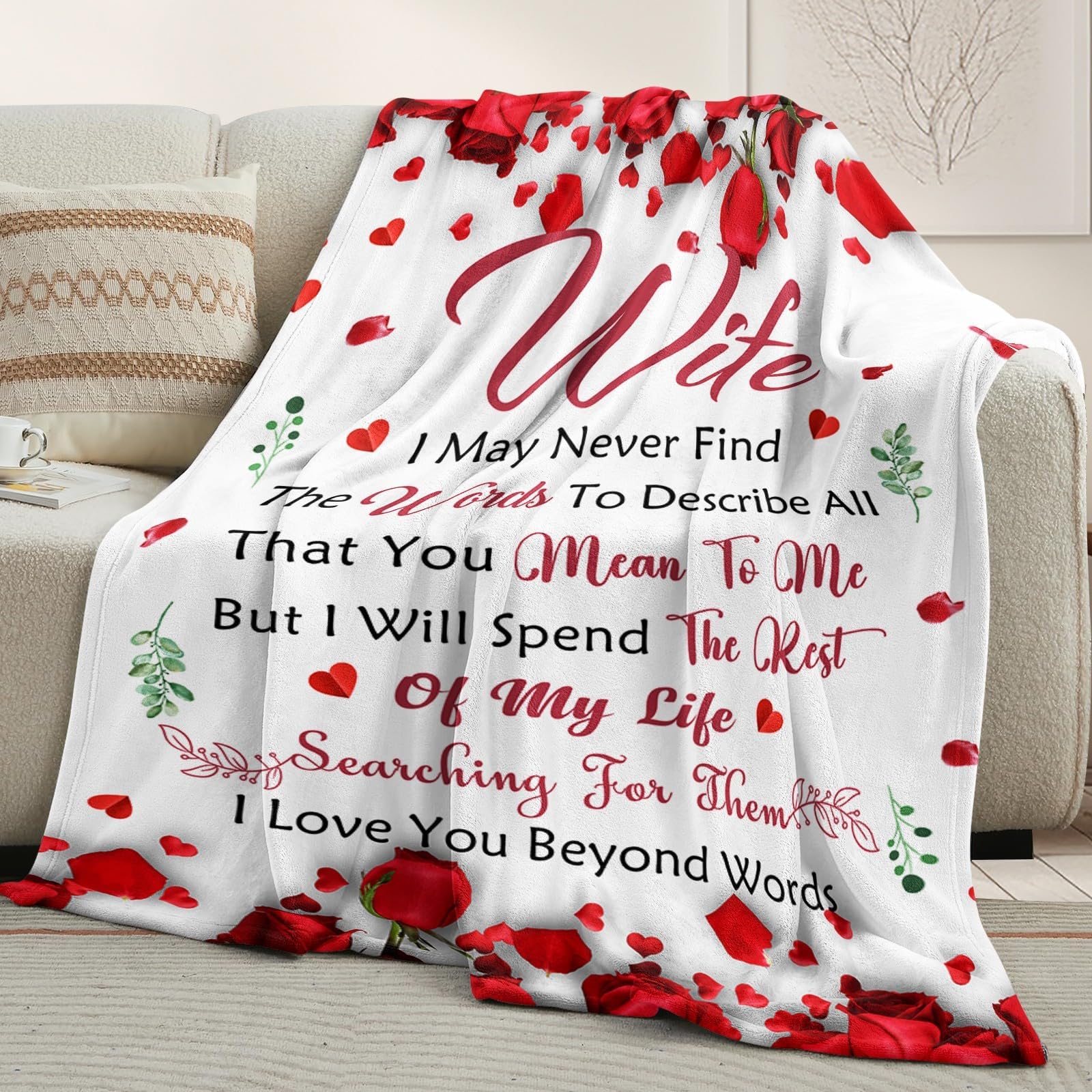 Lavua cozy blanket for snuggling on the sofa or reading in bed.