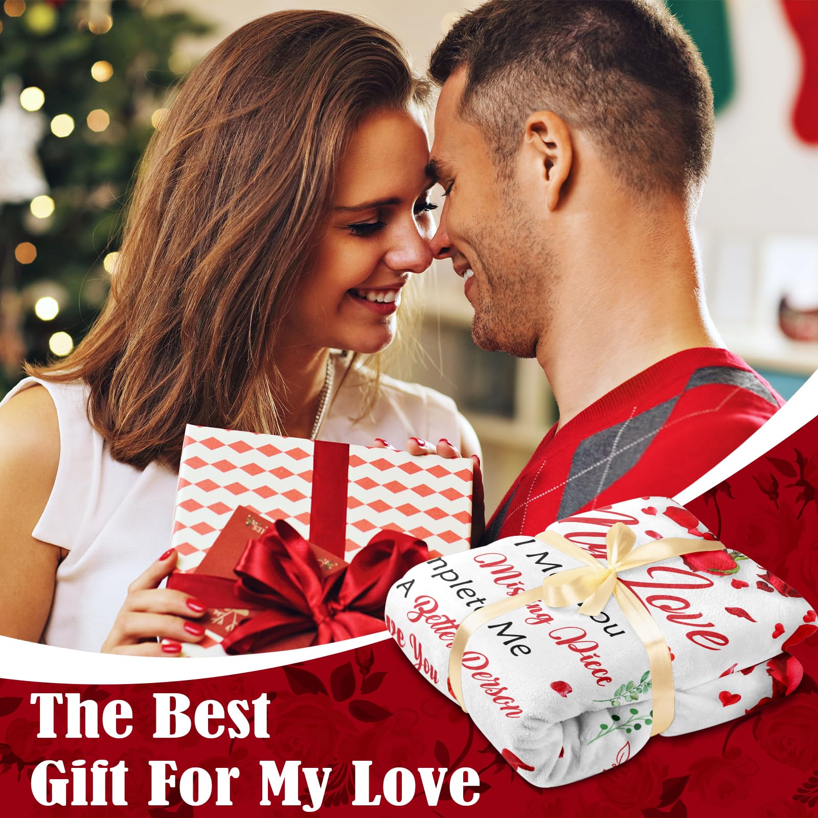 Lavua romantic gift for anniversary on a bed setup