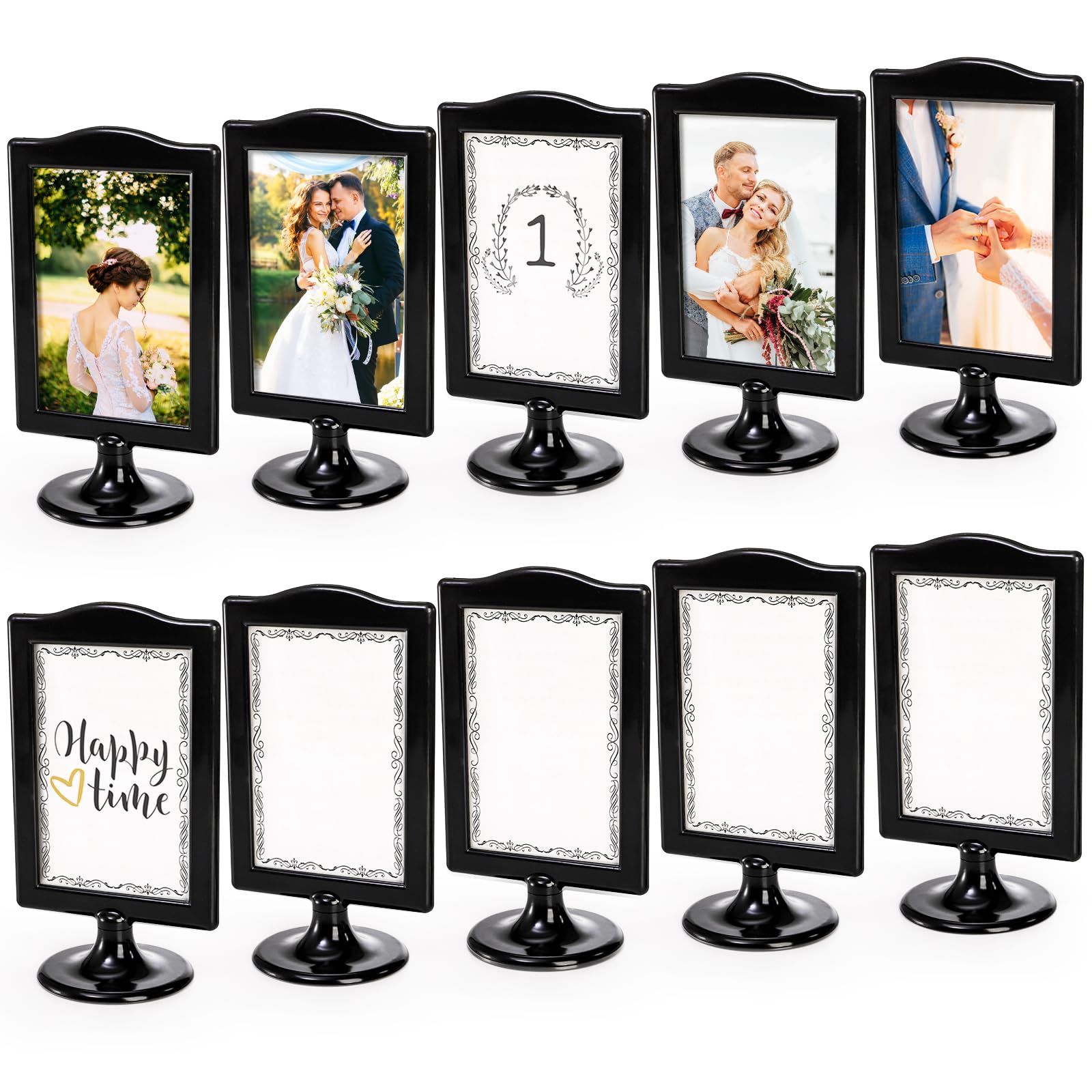 Lawei double-sided 4x6 frame front view for versatile decor displays