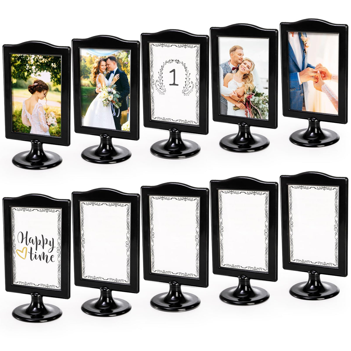 Lawei double-sided 4x6 frame front view for versatile decor displays