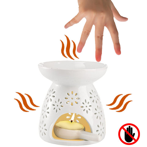 Lawei large 2-4 oz capacity burner supports longer aroma diffusion.