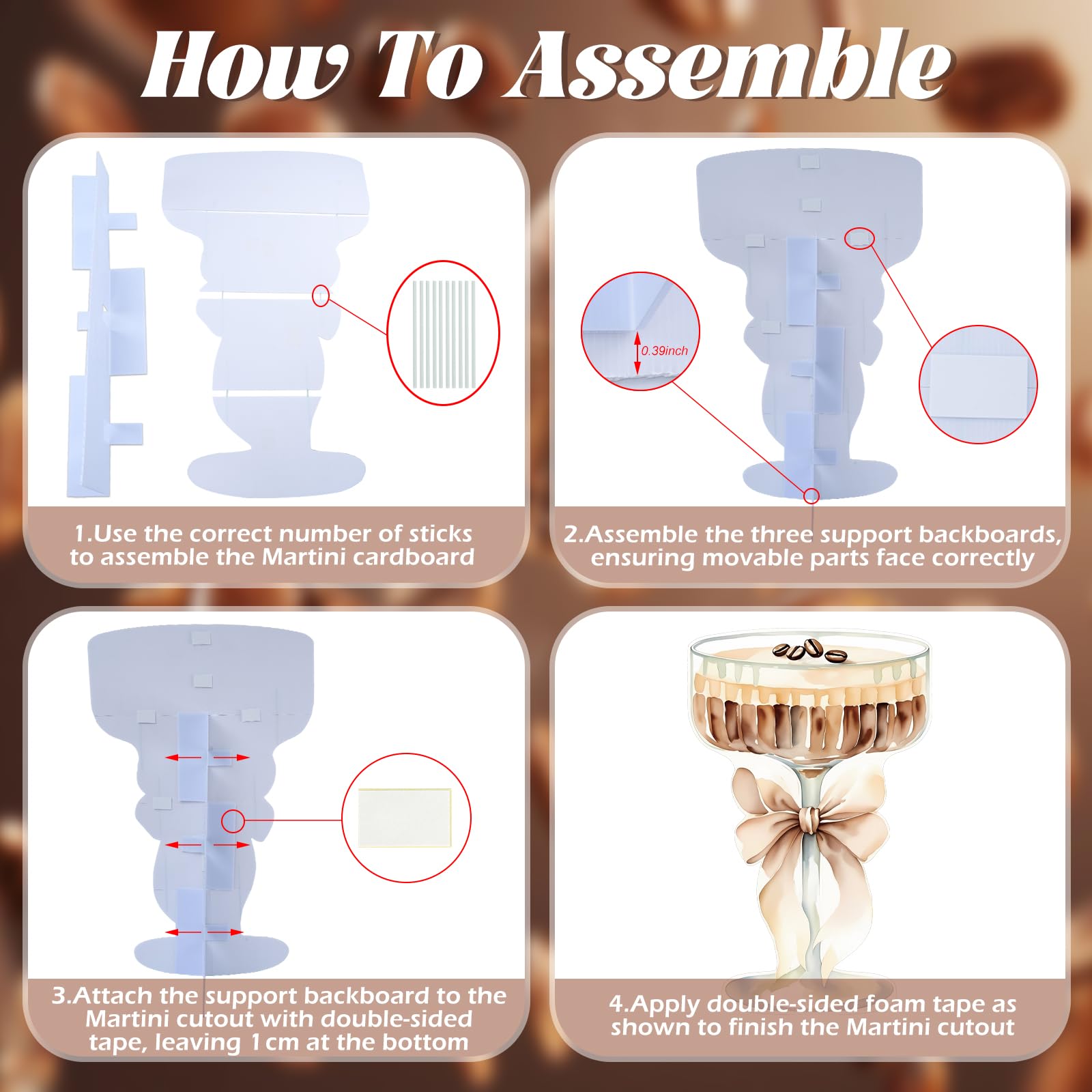 LawnIdyll lightweight party decor cutout for quick setup and rearrangement