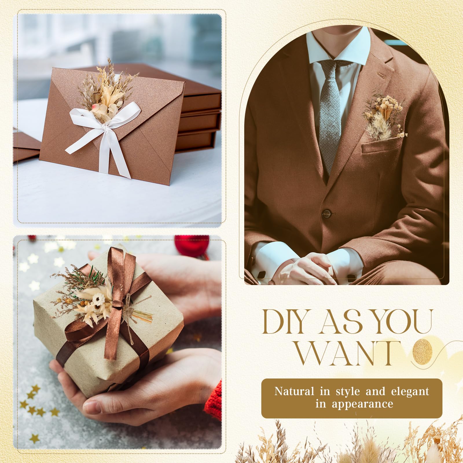 Layhit bridesmaid gift dried bouquet adds tasteful celebration sentiment