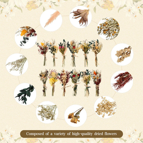 Layhit gift-ready dried flower bundles ideal for birthdays and anniversaries.