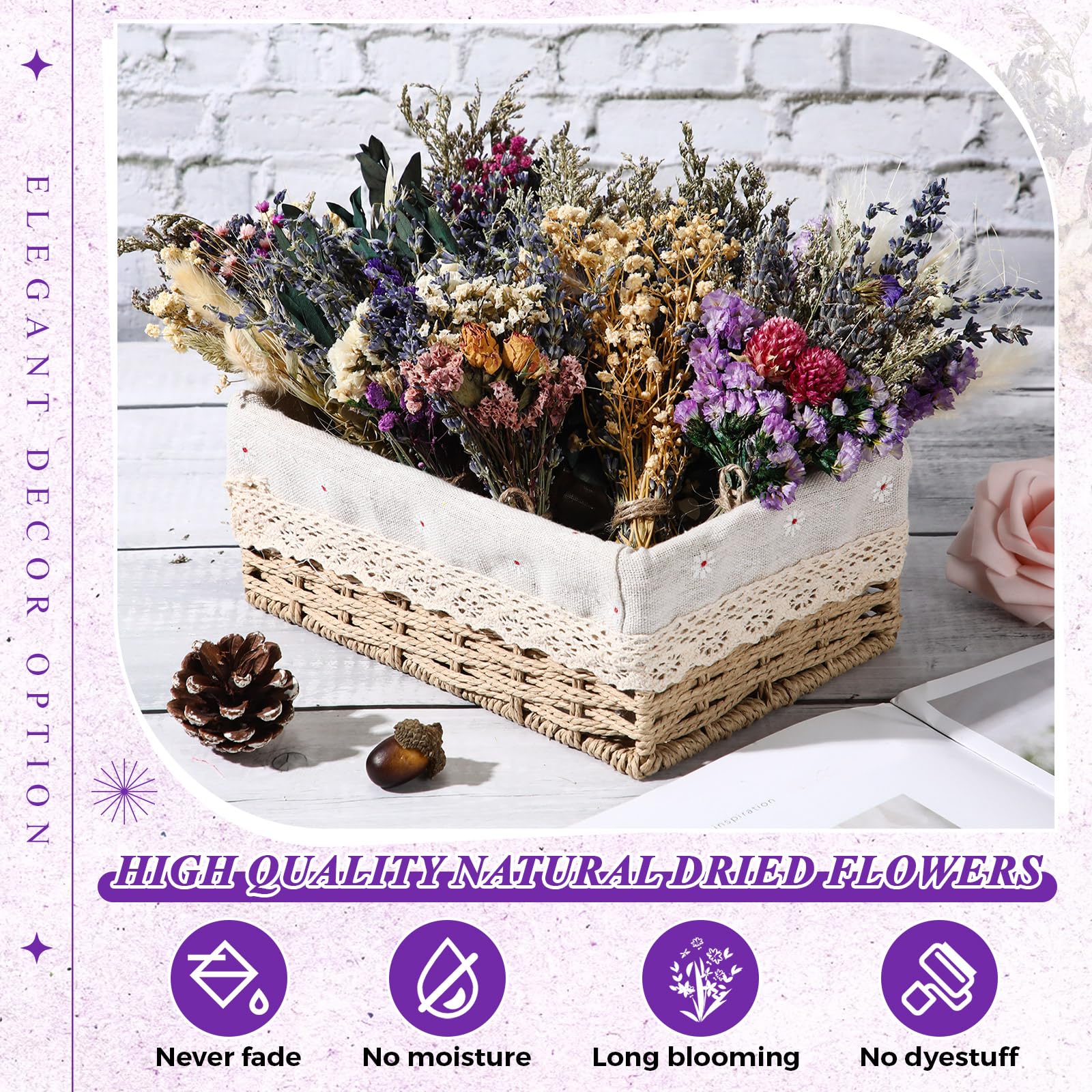 Layhit wedding decor dried bouquets ready for vase displays