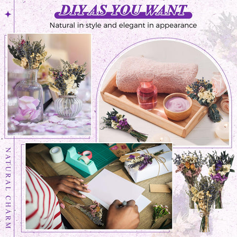 Layhit dried flower bundles ideal as gifts and table accents