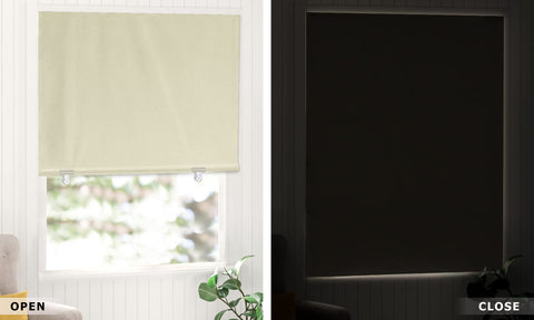 LazBlinds thermal insulation and UV protection for a cooler, protected room
