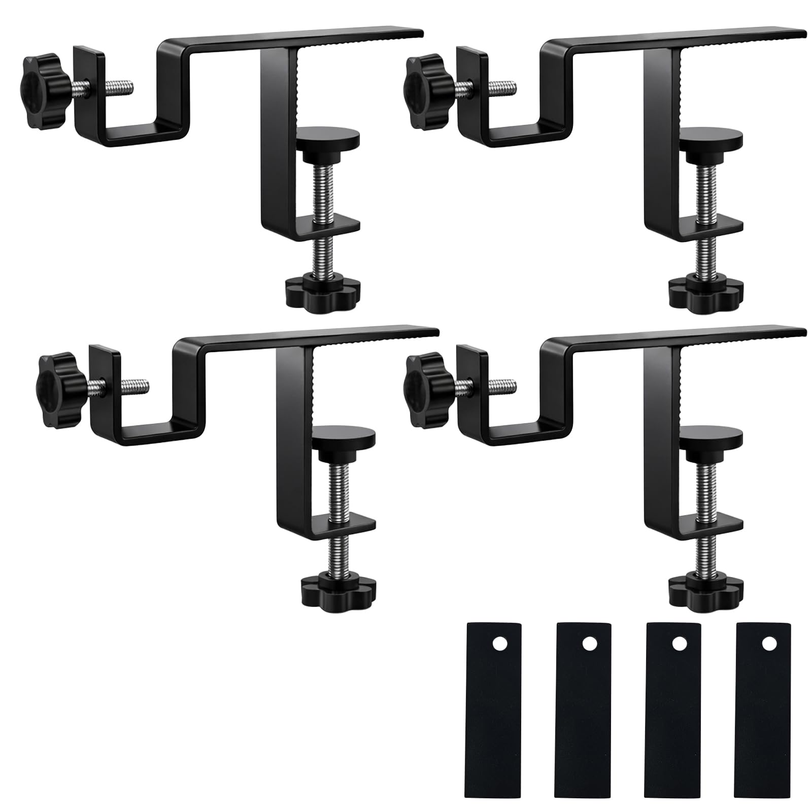LAZTZQ internal curtain rod set corner installation showing tool-free mounting