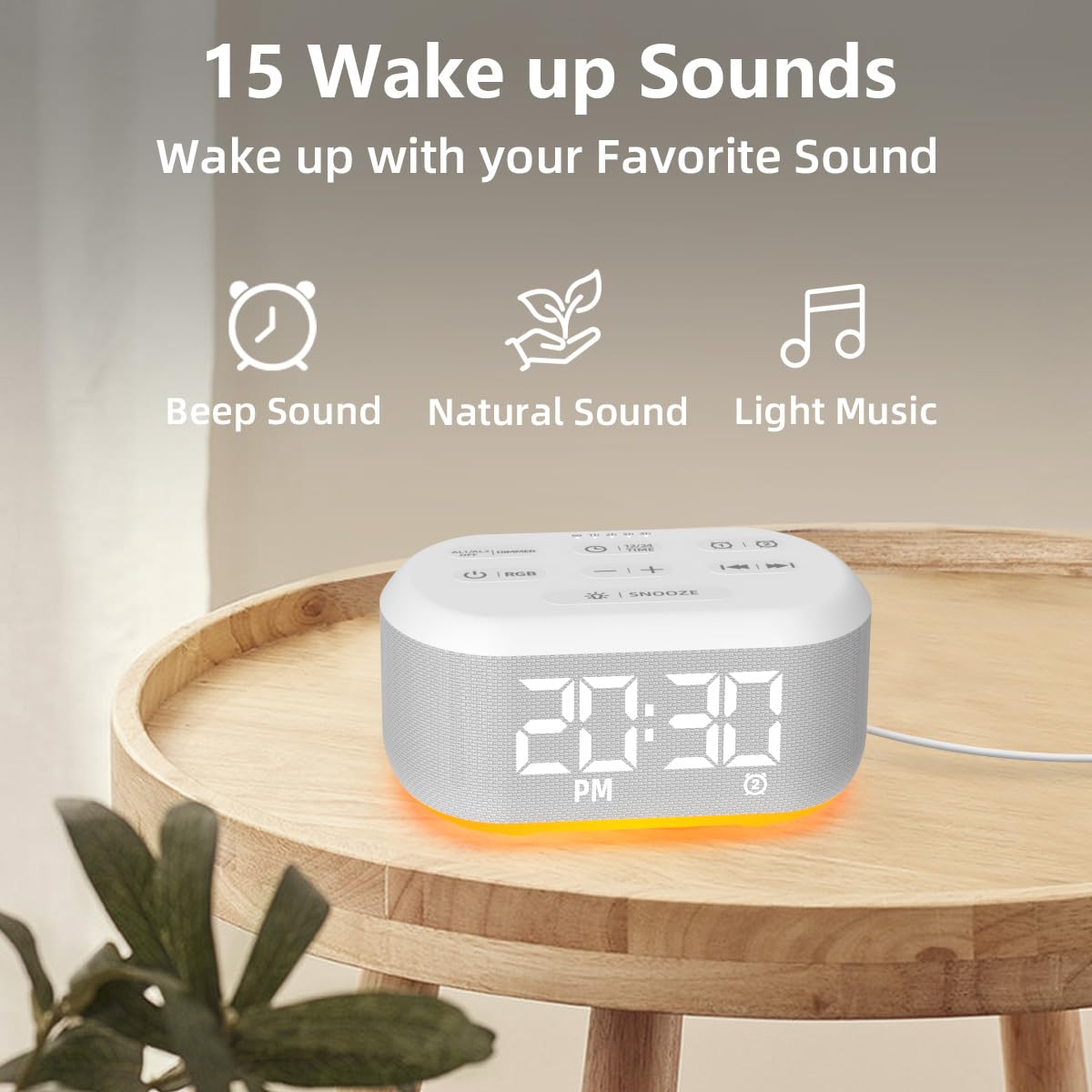 LazyNight night light color selection demonstrates 12 hues for bedtime ambience
