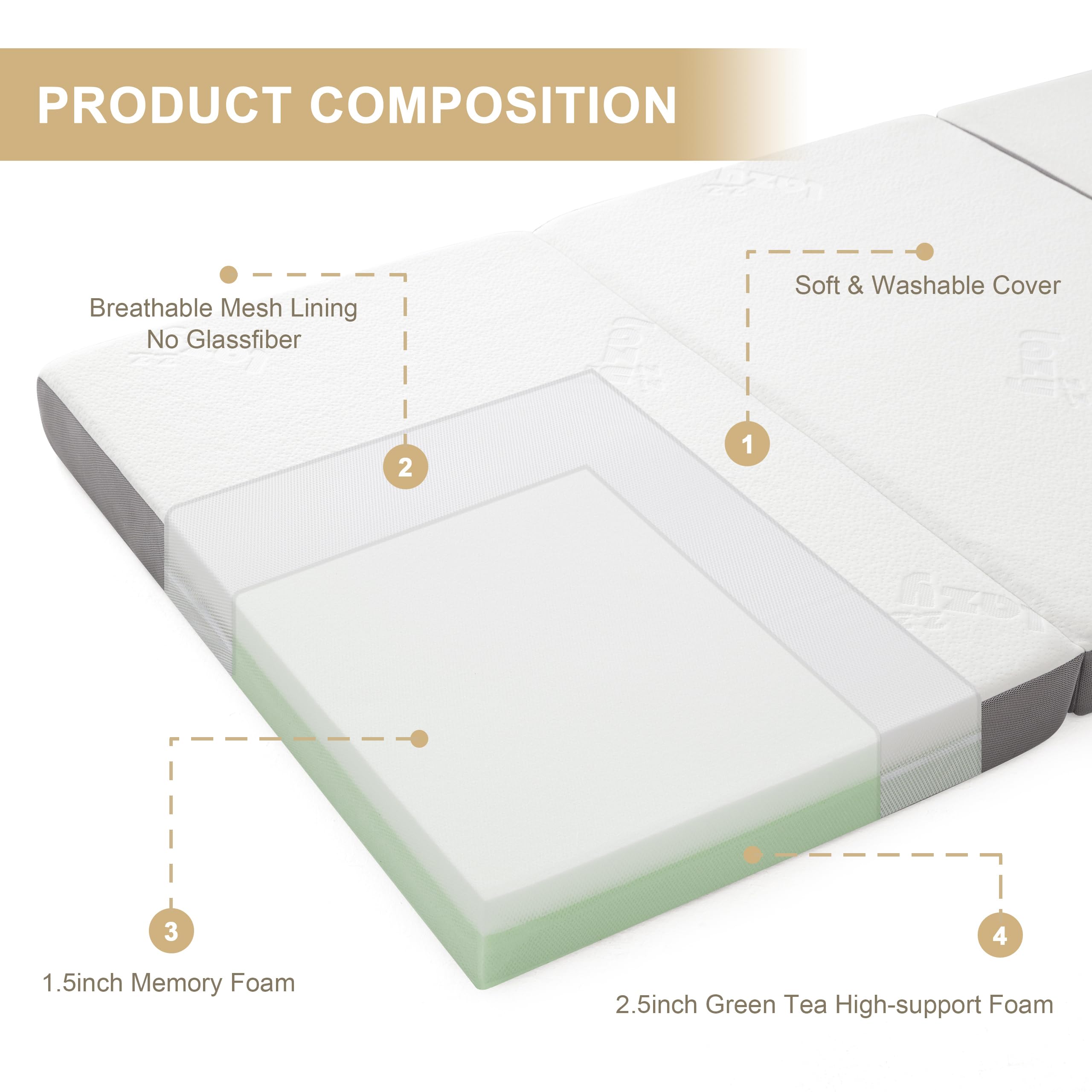 Lazyzizi bamboo cover provides breathable comfort for camping