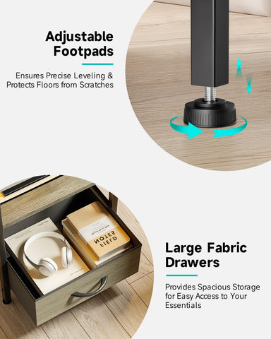Lazzanto night stand quick assembly steps for easy setup