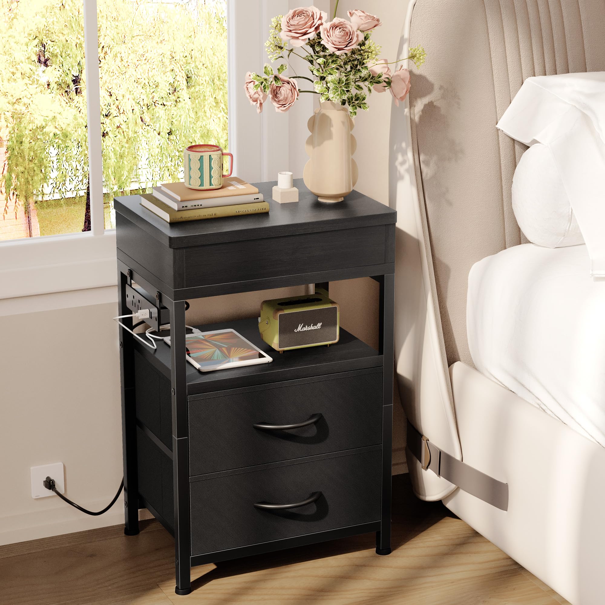 Lazzanto nightstand assembly guide makes setup quick and simple.