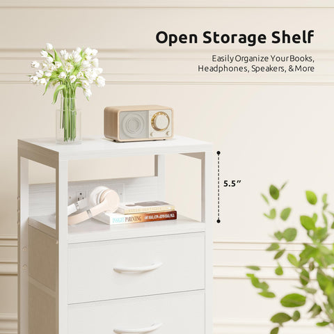Lazzanto NightStand assembly kit with hardware and instructions.
