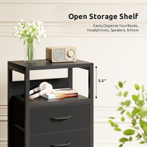 Lazzanto NightStand waterproof surface for simple cleaning