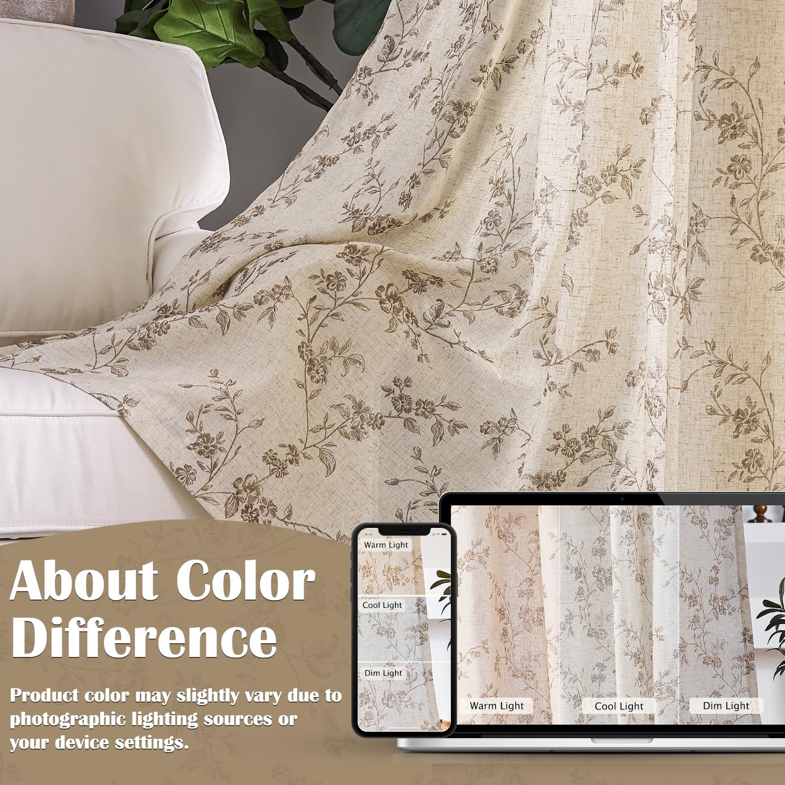 Bedroom and dining room use with Lazzzy curtains offering refined shade and privacy.