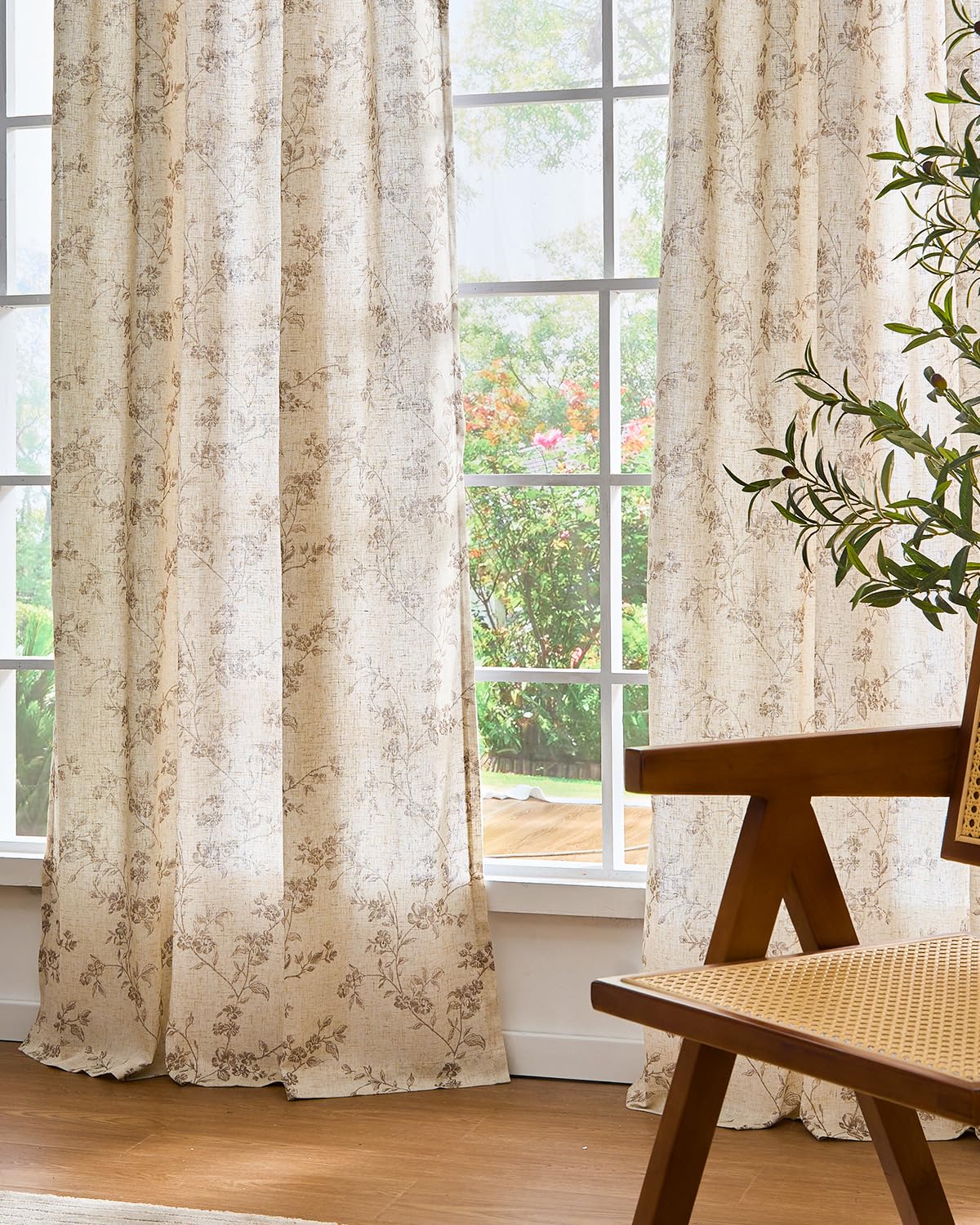 Lazzzy durable linen blend fabric designed for everyday use