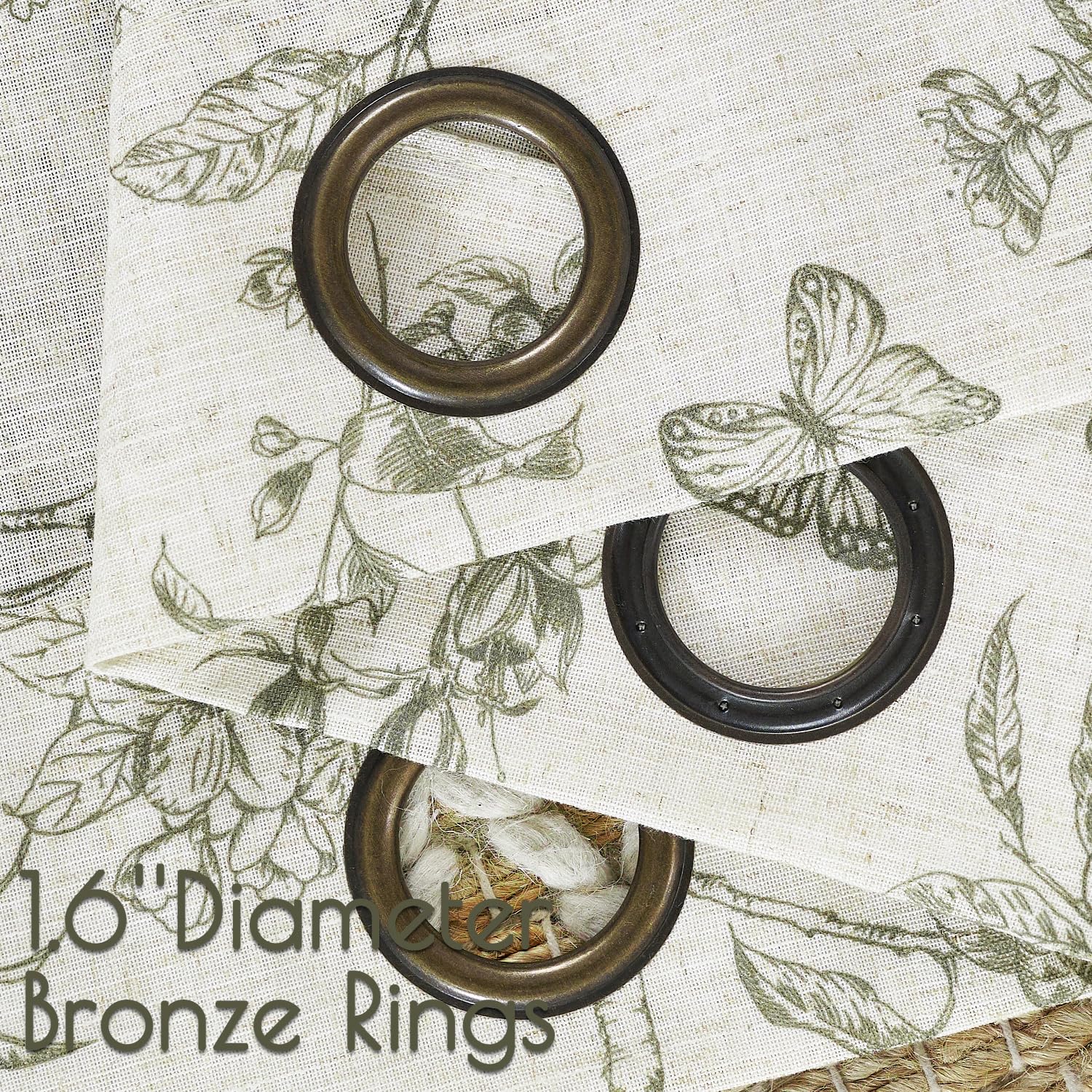 Lazzzy kitchen or doorway curtains add breathable style and subtle shade.