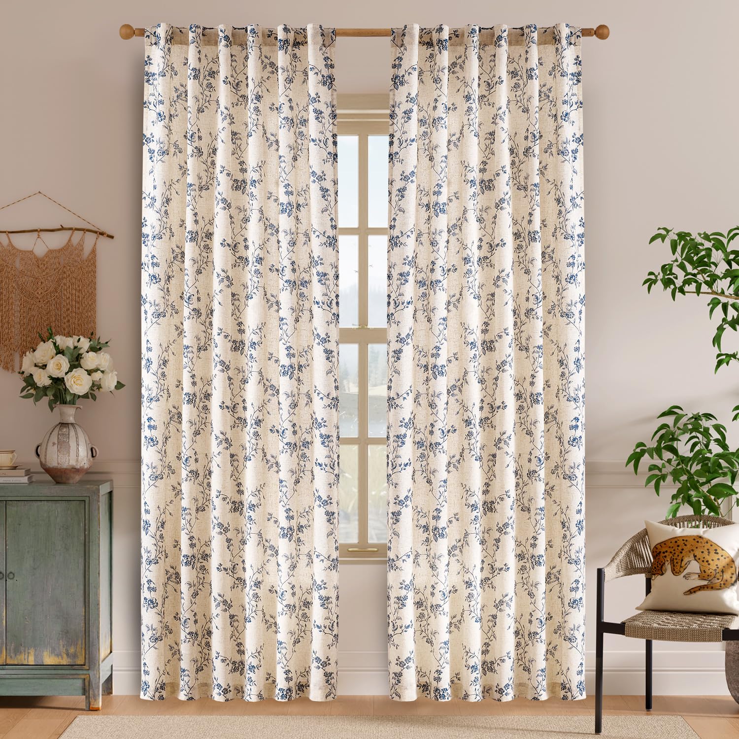Lazzzy linen blend closeup texture highlights breathable fabric for airy spaces.