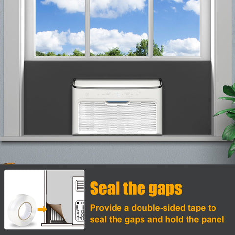 LBG Products all-season window seal panel protects against dust, moisture, and insects.