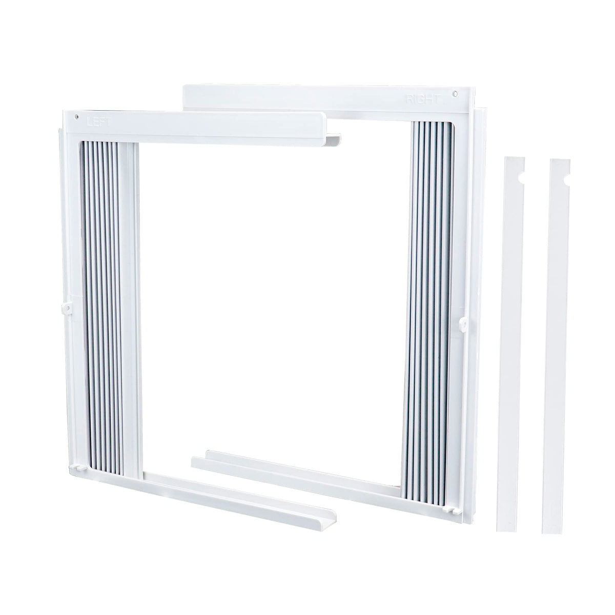 LBG Products left side panel for window AC units improves insulation and fit.