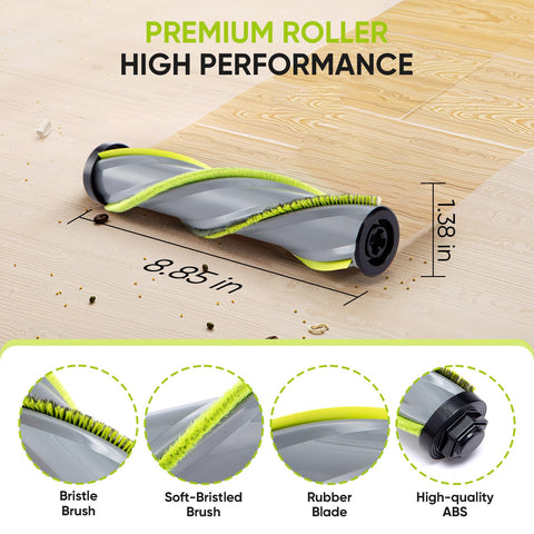 LBLVBNEWD 3789U-compatible brush roll for easy, tool-free replacement.