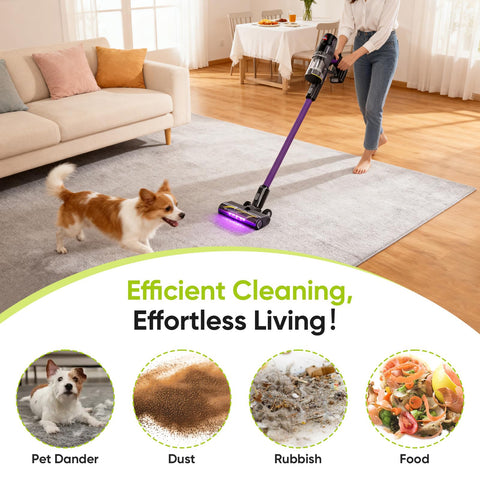 LBLVBNEWD 3797V-compatible brush roll provides steady cleaning on hard floors.