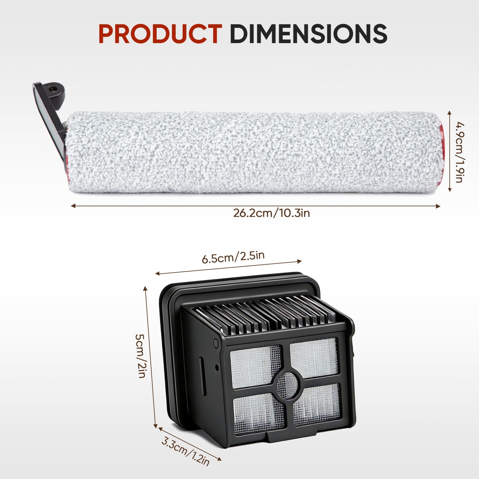 LBLVBNEWD Dreame G10 Pro filter pack ready for use