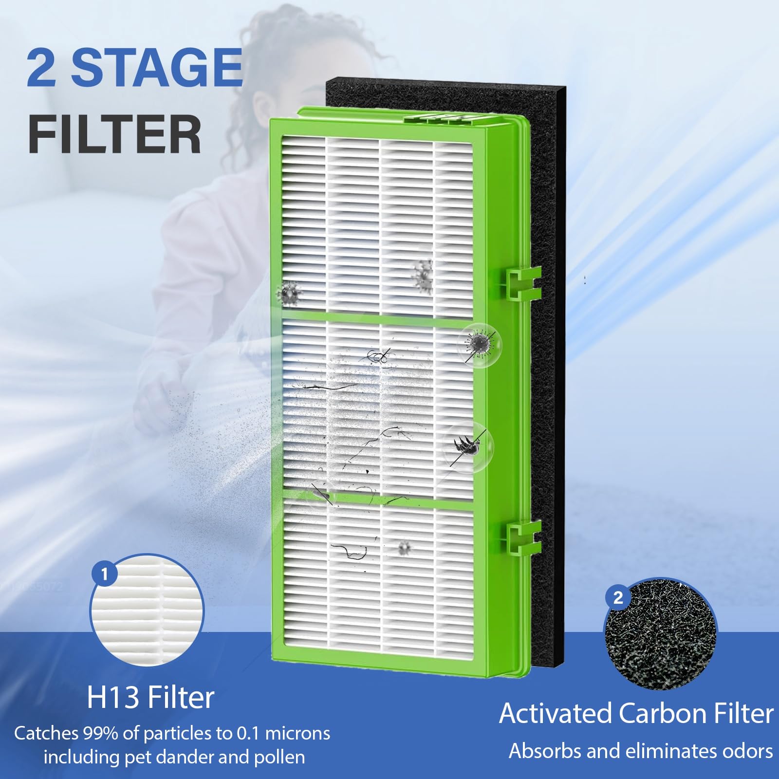 LBLVBNEWD Aer1 compatibility with Holmes units simplifies replacement.