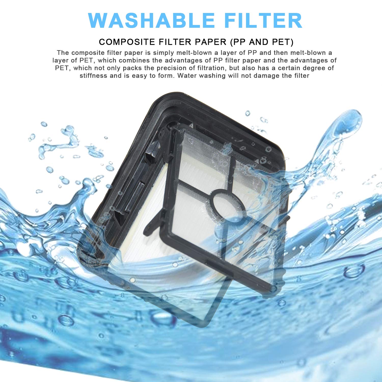 LBLVBNEWD self-clean cycle helps keep the brush clear of hair.