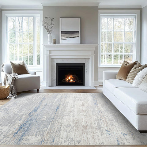 Lbris durable 8x10 rug with easy maintenance and cleanability.
