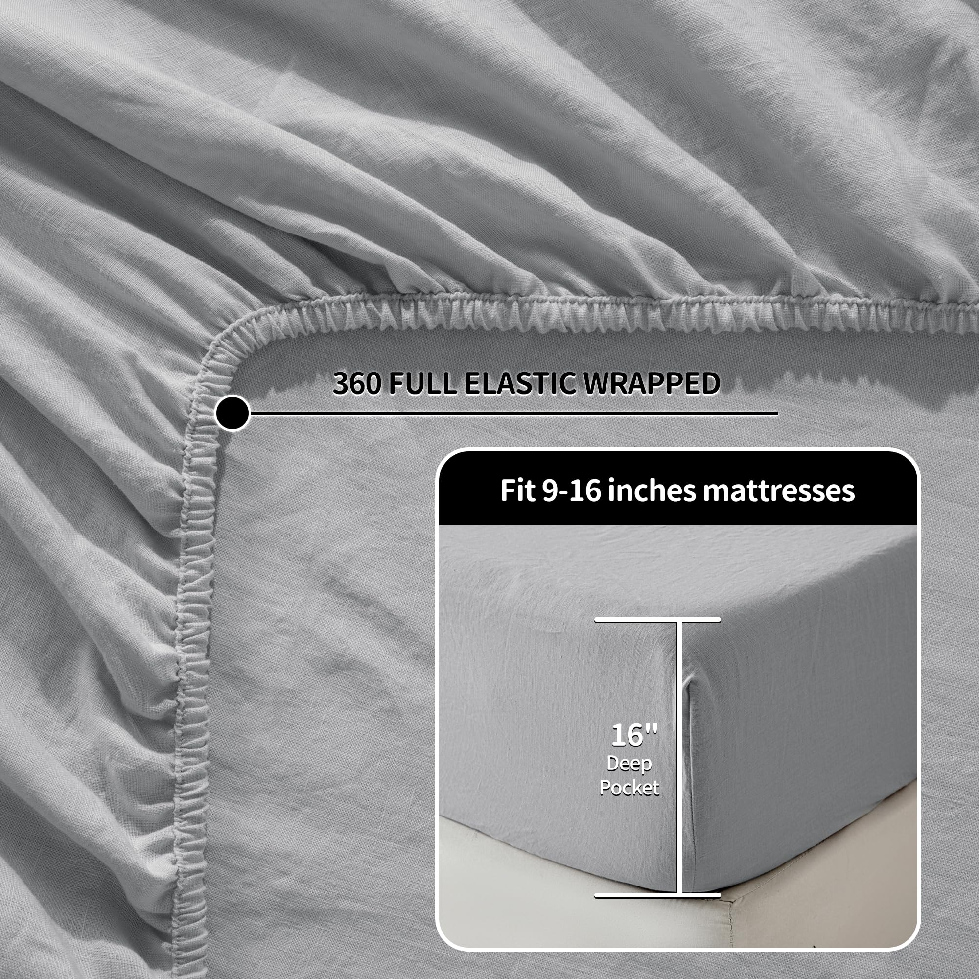 LBRO2M sheet set packaging suitable for gifting or new home