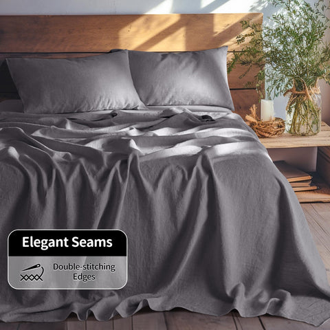 LBRO2M sustainable, skin-friendly linen supports comfortable sleep.