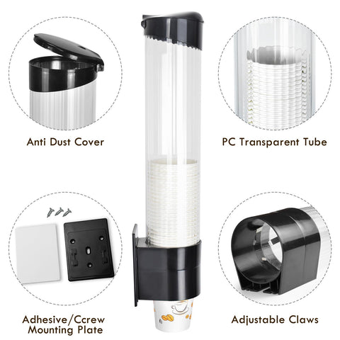Close-up of eco-friendly ABS and PC materials in LBTING dispenser