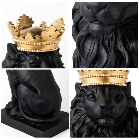 LCdecohome modern art style lion statue adds contemporary flair