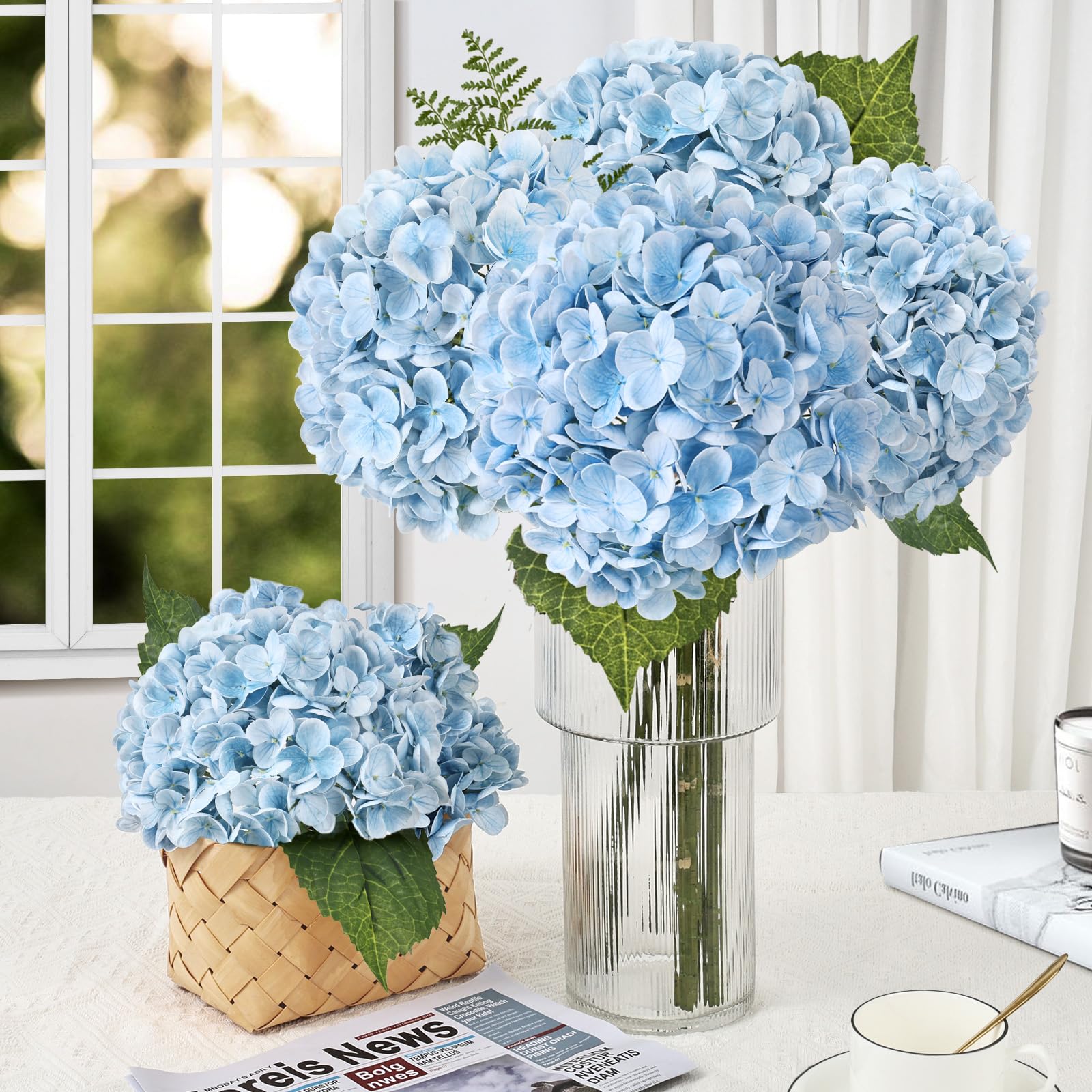 LCKRVOL hydrangea gift packaging for a ready-to-gift presentation