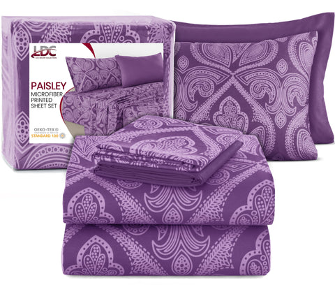 LDC Lux Decor Collection easy-care fabric ready for machine washing