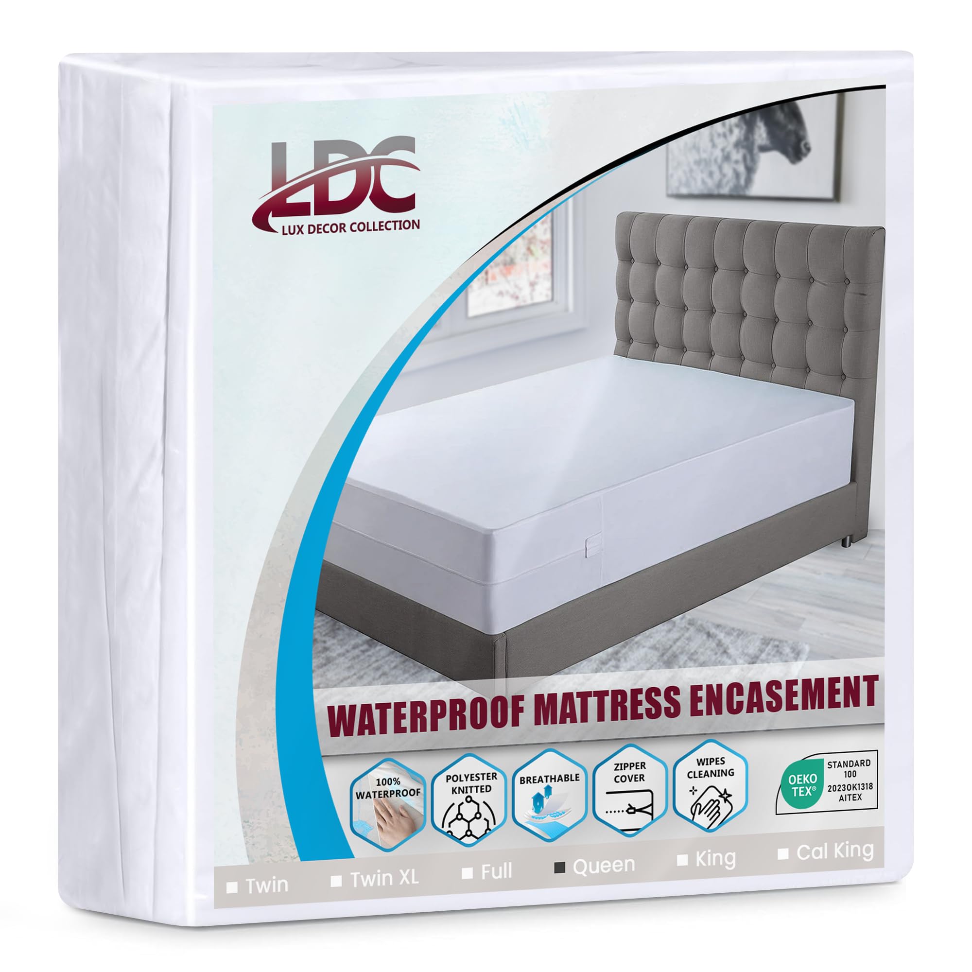 LDC Lux Decor ideal for hotels, dorms, and guest rooms.