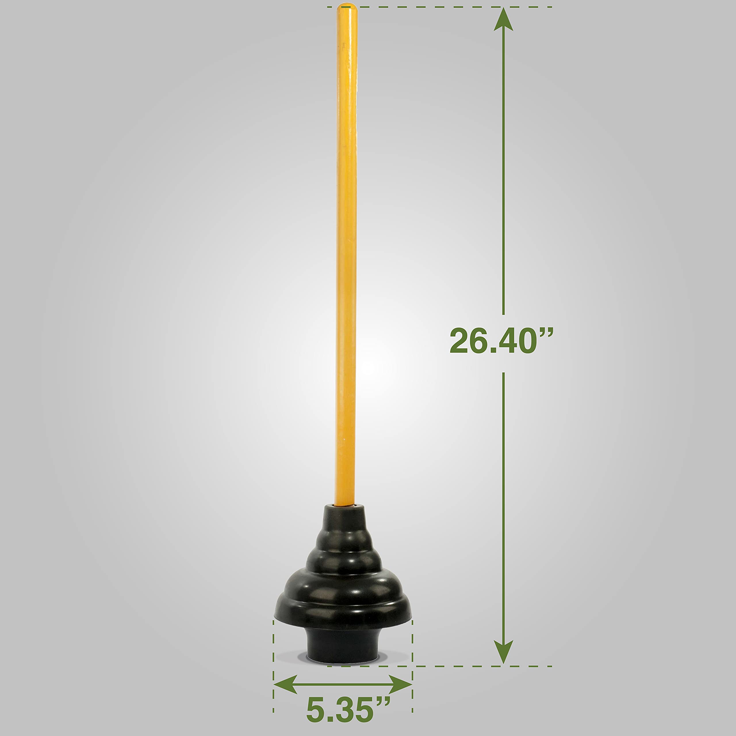 LDR-512-3410A rubber cup close up forms a tight seal for effective suction