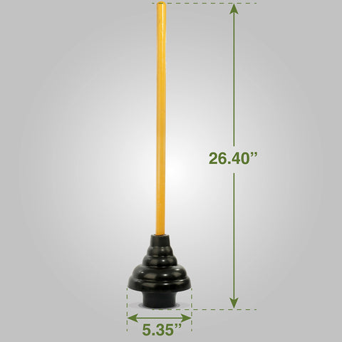 LDR-512-3410A rubber cup close up forms a tight seal for effective suction