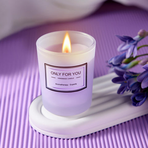 LE CADEAU 12oz insulated tumbler with lavender theme keeps drinks warm