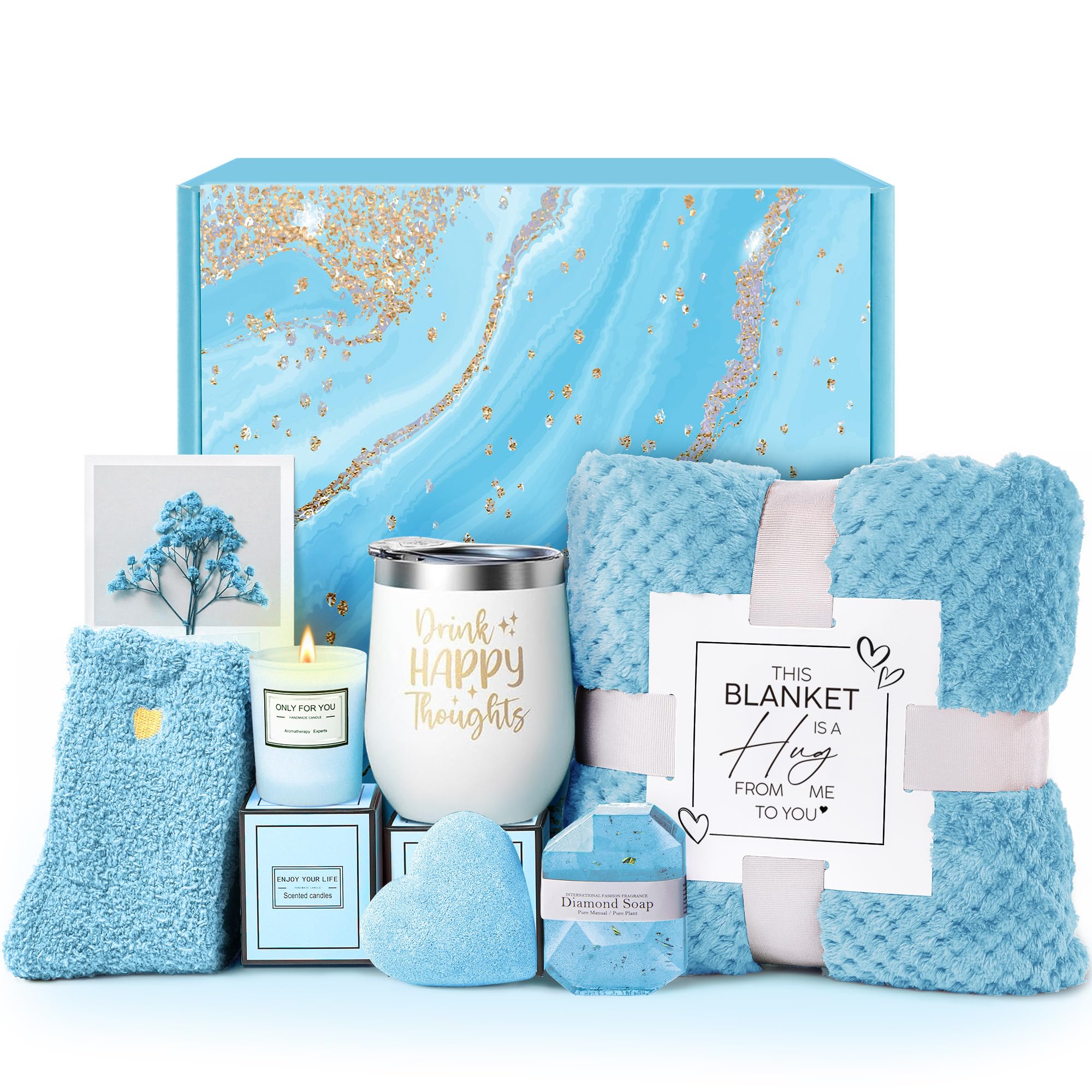 LE CADEAU ocean spa gift basket for a soothing unboxing experience