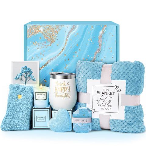 LE CADEAU ocean spa gift basket for a soothing unboxing experience