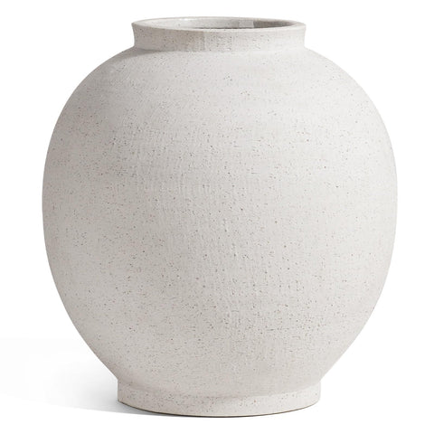 LE TAUCI GARDEN indoor-outdoor ceramic vase suitable for year-round decor.
