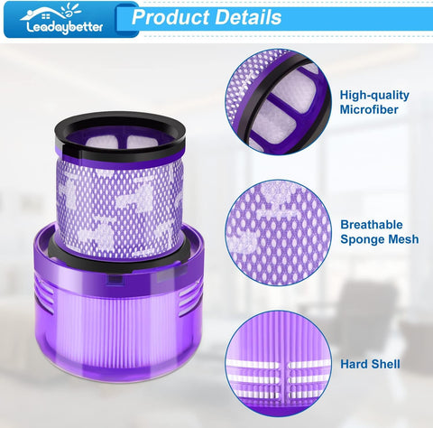 Leadaybetter includes a cleaning brush for easy filter care.